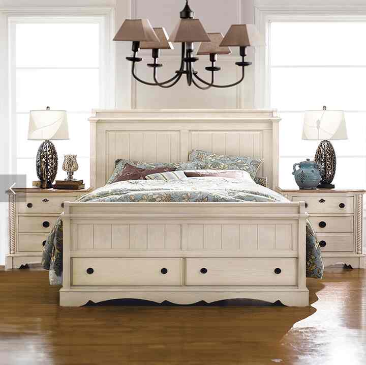 B9233 Wade-King, King Storage Bed ベッド＆サイドテーブル＆コンソール セット