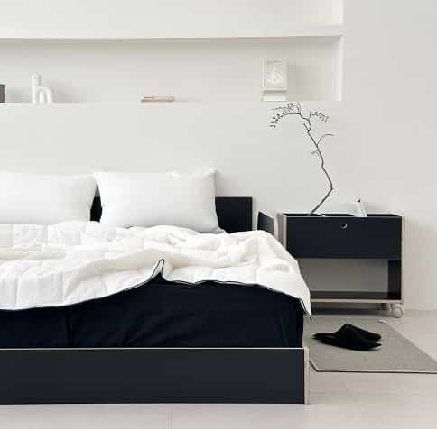 フロアベッド Q［10色・2種］