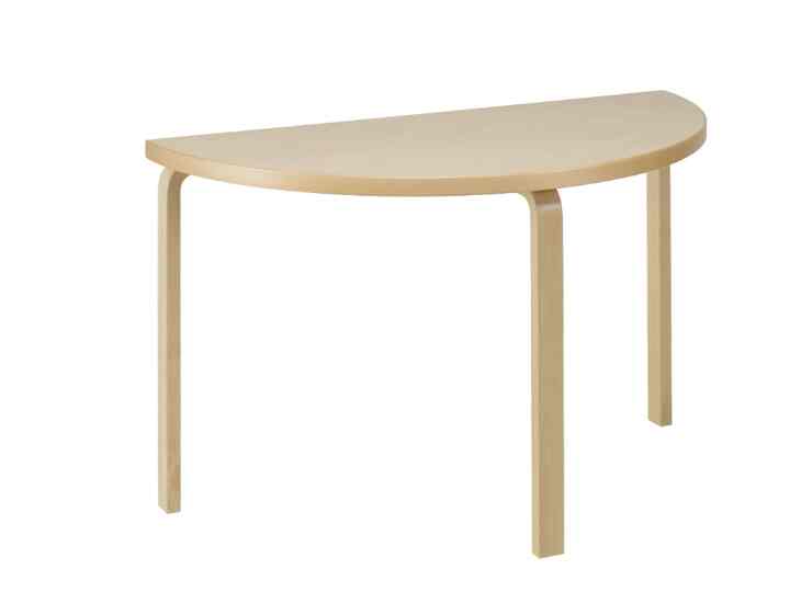 アアルト テーブル 半円形