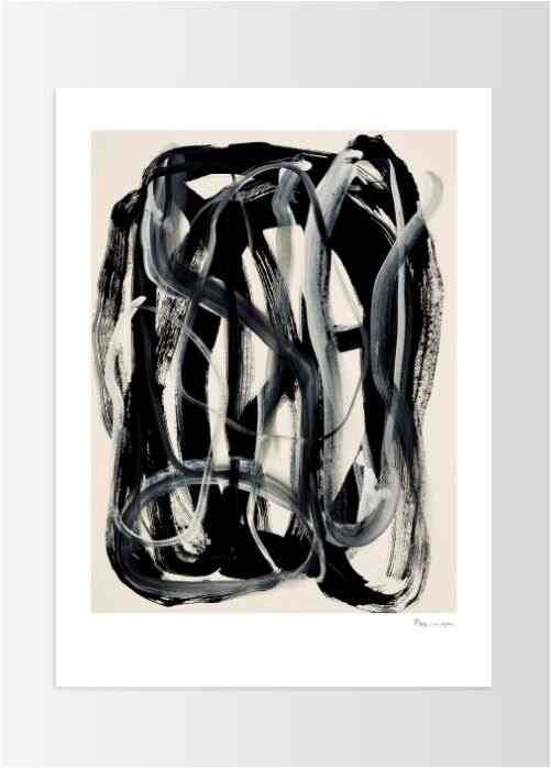 Black and White ポスター