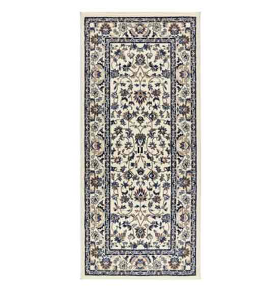 VALLABY ヴァッラビー 短毛ラグ 80x180 ベージュ・ブルー