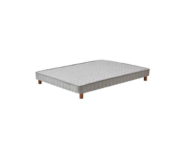 リススタンダード 脚付きマットレス グレー