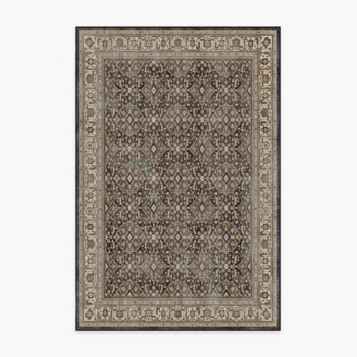 アリシア ダーク ウッド ラグ［3色・12種］