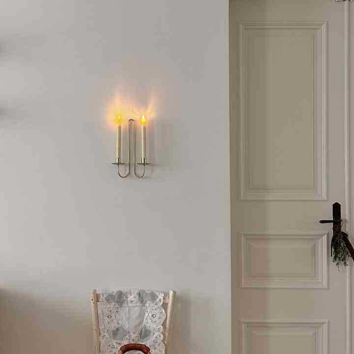 ルミ シンプル ウォールキャンドルホルダー