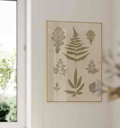 葉っぱ収集家 ポスター［5サイズ］