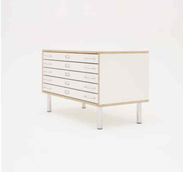 Artist Drawer mini Birch HPL キャビネット