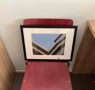 Azure Sky フレーム付き ポスター A3