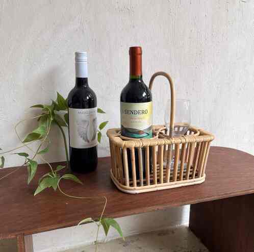 ラタン カップキャリア［2サイズ］