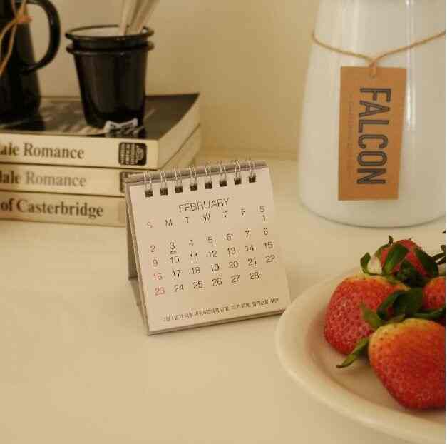 ［旬の食材］ミニ卓上カレンダー