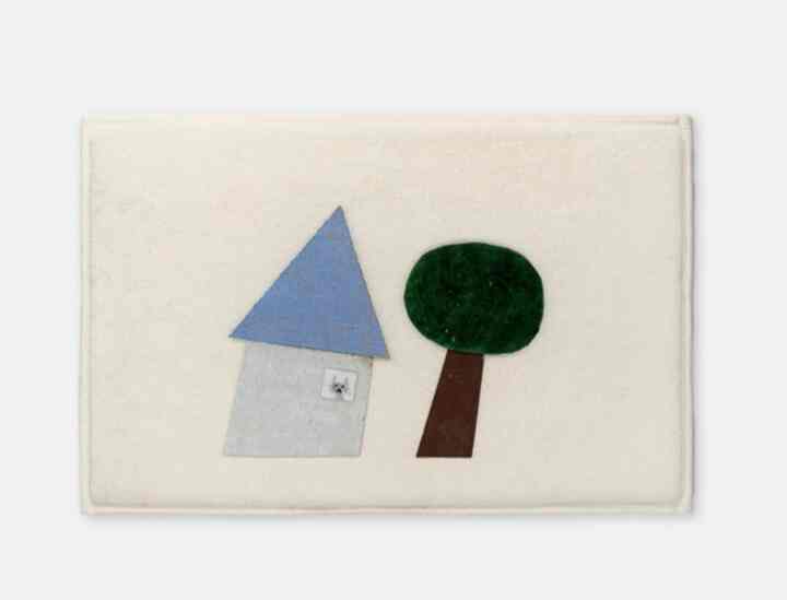 強風 玄関マット