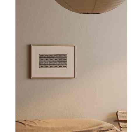 A Cat Running (1887) ポスター