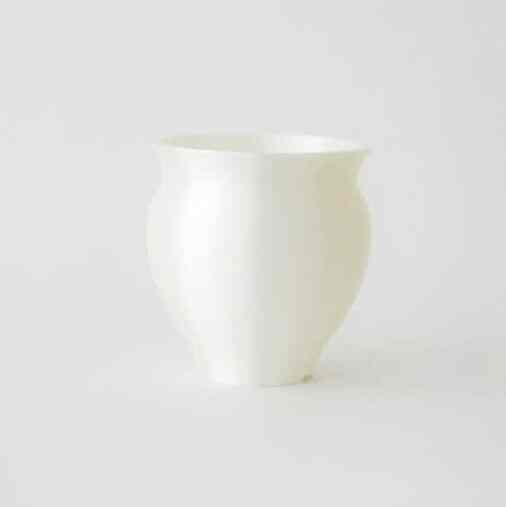 Retusa pot 130  pearl