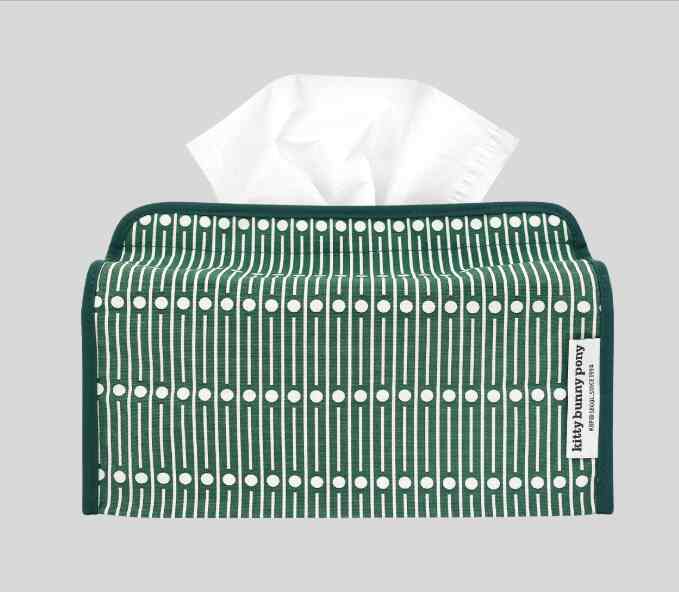 Miller Green Tissuebox Cover ティッシュボックスカバー