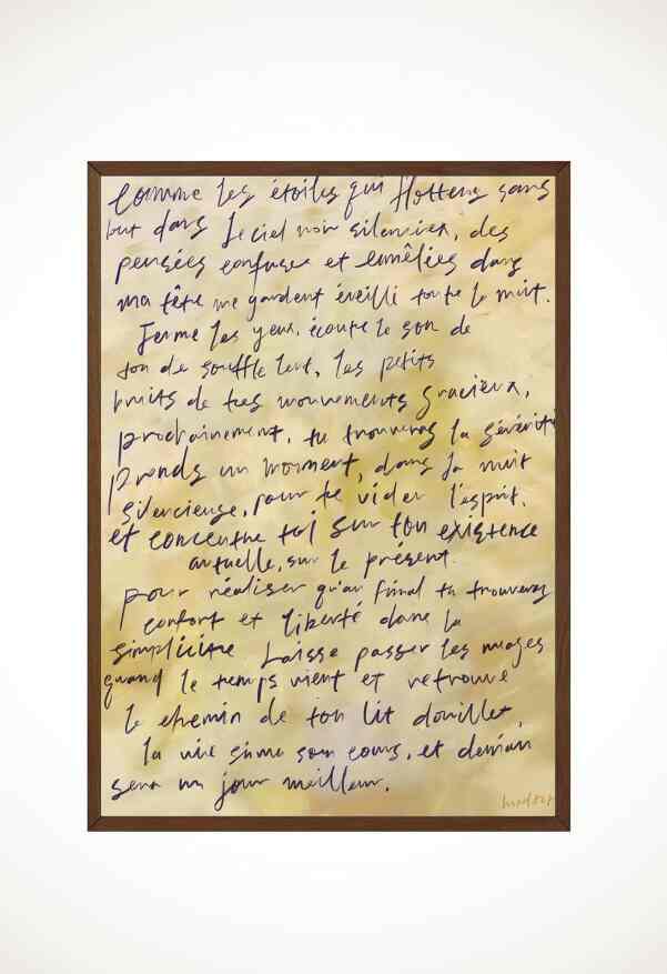 Splash French At Night Art Print