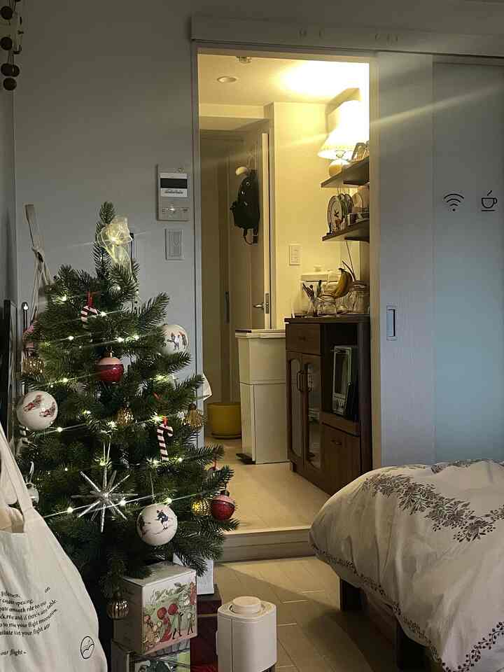 ⛄️🎄
#Hidup #クリスマス #ツリー #クリスマスインテリア #冬 #一人暮らし