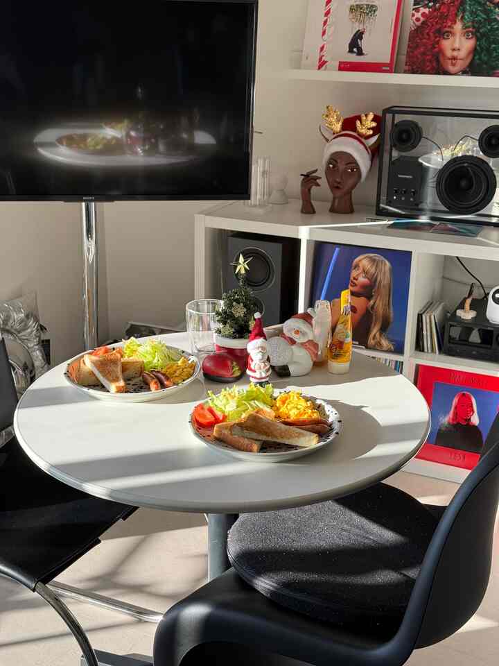 Recently, most breakfasts are plate-type 🍳
#Morning #朝食