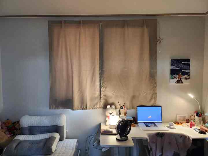 GROVE 遮光カーテン［7色・6サイズ］を使ったコーディネート 2
