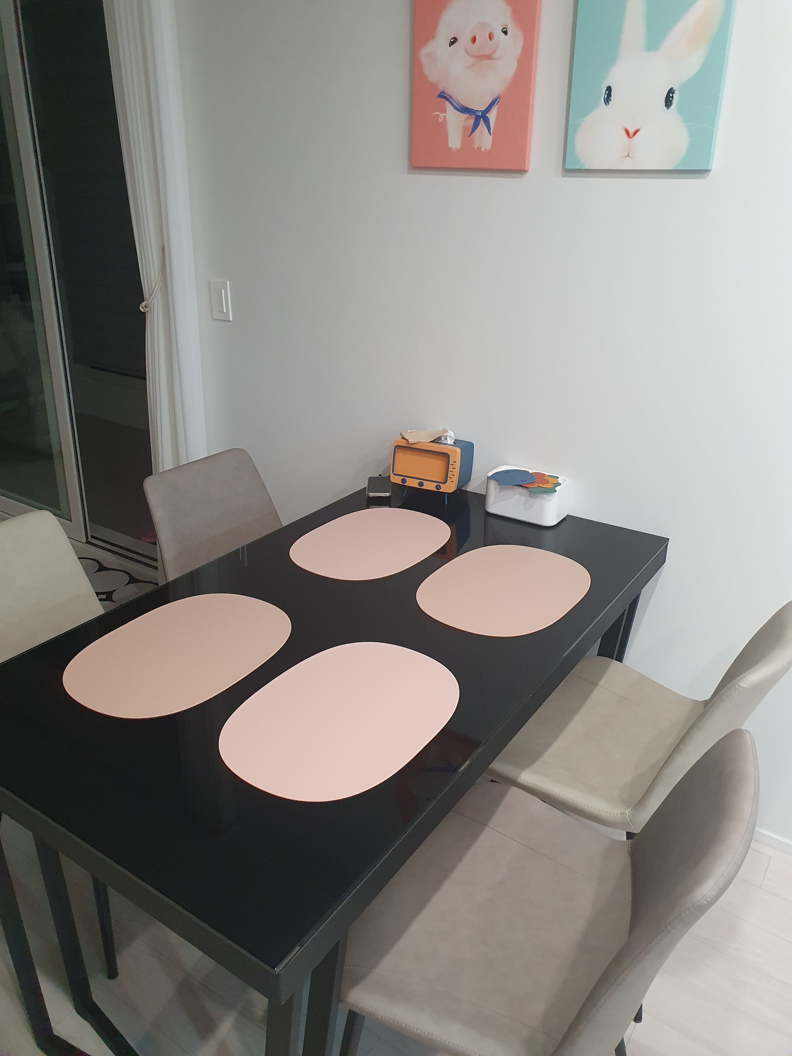 Curved Upholstered Dining Chair Set of 2 user photo