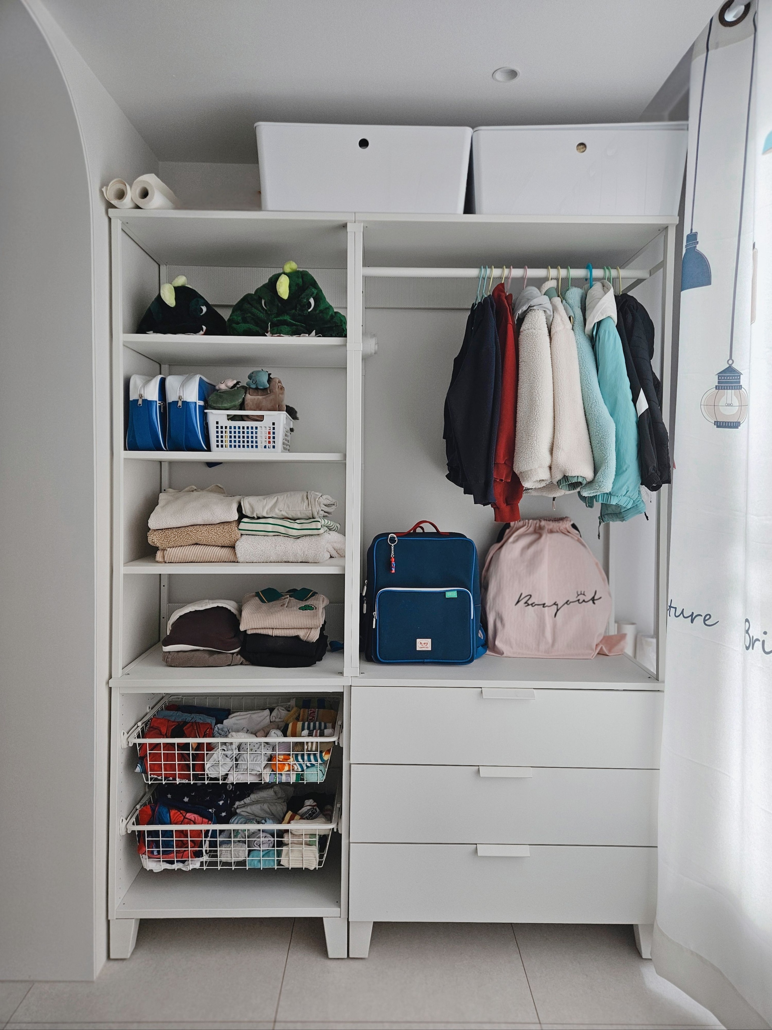 IKEA PLATSA プラッツァ オープンハンガーユニット 80x40x120 cm