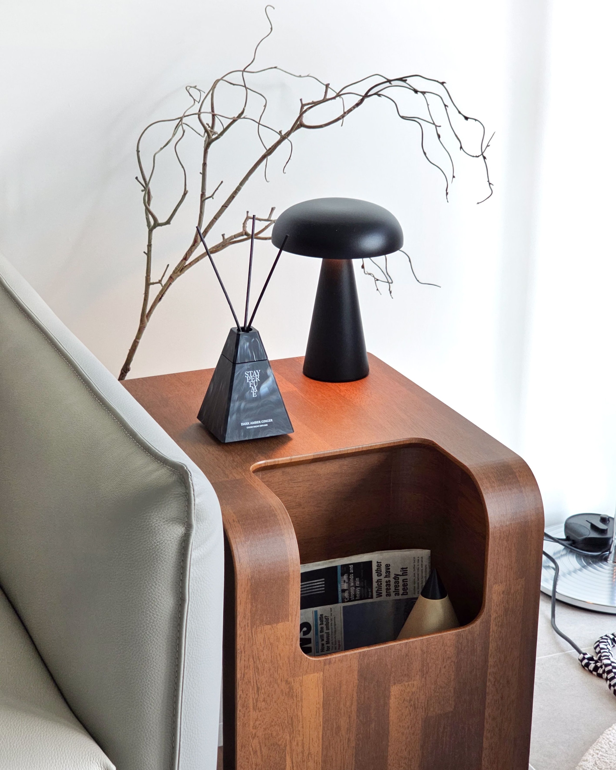 Multi-Use Curved Side Table user photo