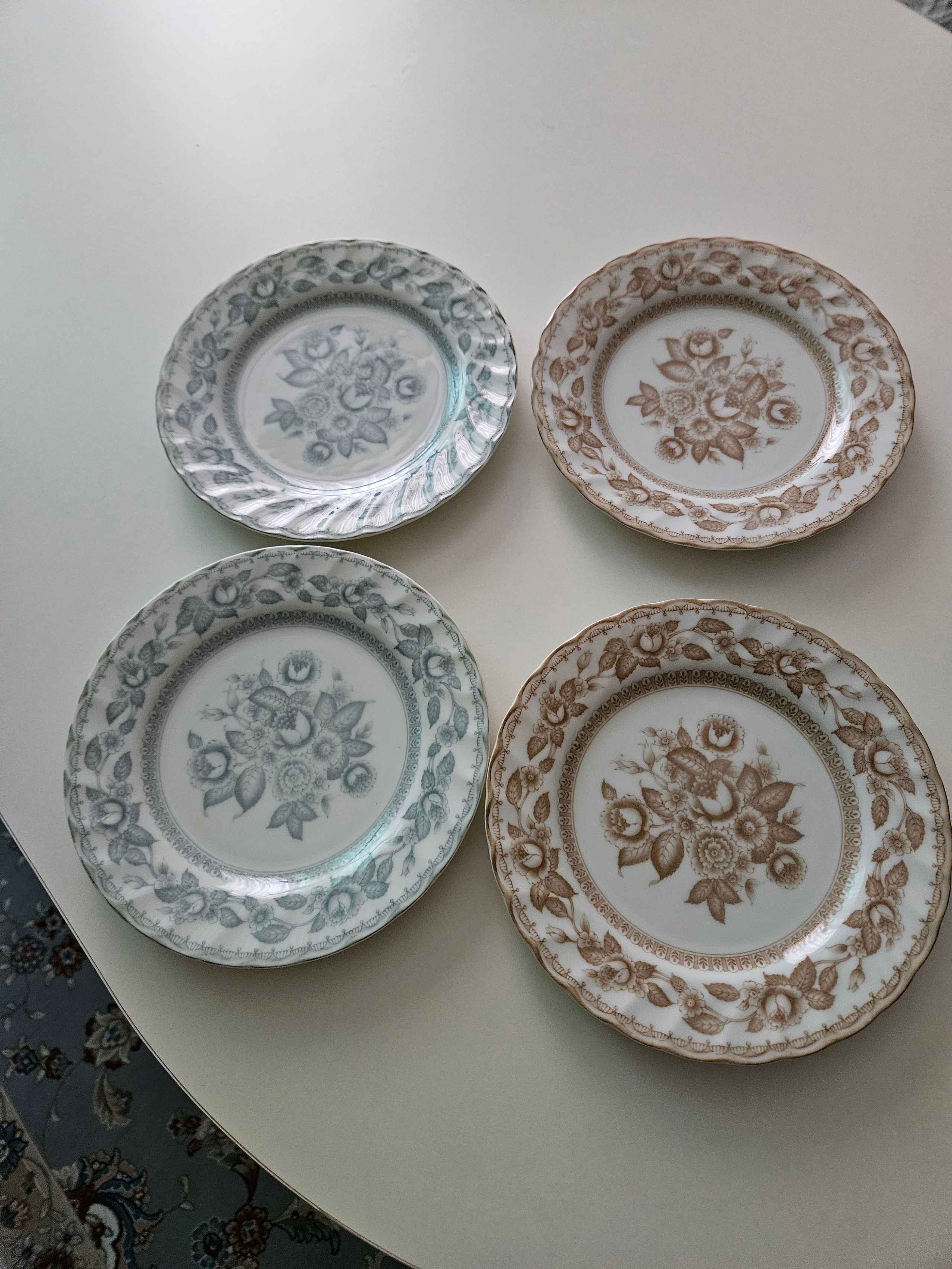 Vintage Floral Dessert Plate user photo