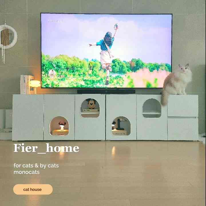 ペット家族と一緒にいる家庭が増えているだけ 
共存する空間に対する悩みが増えていくそうですよ🐶

猫と一緒に使う家具ピエールホームのモノキャッツが新しくなりました。
既存の収納型はたくさん見てご存知でしょうが、今回引き出し型が発売されました。 

引き出し型は特に私のようにリビングルームに置く場合は、リモコンやクールな子供たちのおもちゃのおやつを入れておくのは本当に良いですよ👍

私は85インチのTibiraのきれいなリビングルームを見つけることができませんでした。
1200サイズ引き出し型と棚収納場を一緒に配置するので中央に
トンネルのように活用することができました。

それだけでなく家具専門ブランドが作ってダンピングヒンジ使用で騒音なく扉が閉まり収納空間も深くてパーティミックス30棒が入っています🤍

モノキャッツで家具の上につながる棚が思い出に残るのにすっきりとしたインテリアを好むなら基本家具だけでもペテリアできますよ 

新型引き出し形態も収納が惜しいという方のためにアップグレードされた分、あまり活用度がいいです

猫と一緒に最長滞在するスペースモノキャットと一緒に

🤍𝚝𝚑𝚊𝚗𝚔𝚜 𝚝𝚘 @fier_home

#モノキャッツ 
#cats #monocats #キャットタワー #猫の息吹 #猫の家 #猫の家 #テレビ台 #リビングルーム #リビングルームの家具 #リビングインテリア #テレビ収納場 #テレビ店舗 #テレビ台所 #リビング家具 #ホームスタイリング #fierhome #猫モデル #家具協賛#リビング
＃今日のガーデン＃今日の私たちの家 