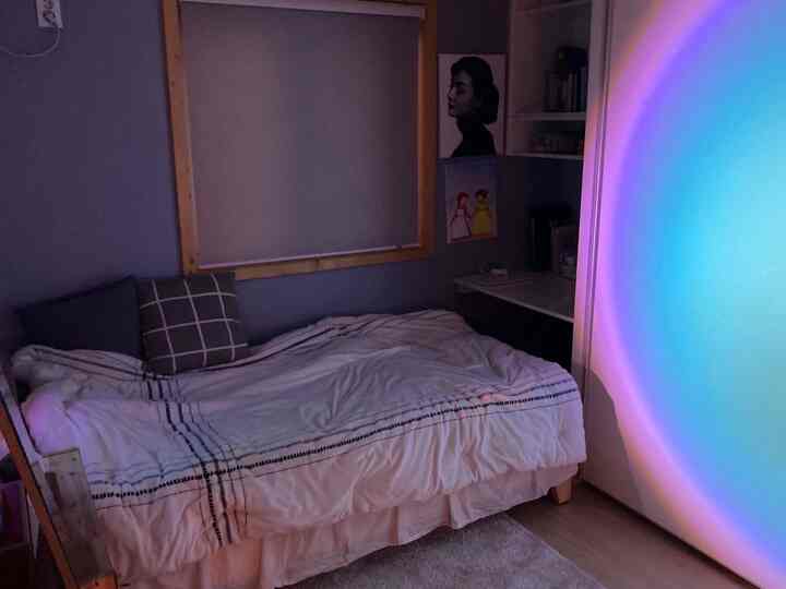 #극세사이불 #오로라조명 #블라인드커튼 #아크릴물감액자 #쿠션 #맞팔 #맞팔해요 #맞팔환영 