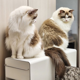 고양이 두마리 🐈🐈‍⬛
#고양이 #랙돌
#ragdoll #blueeyedcat 
#고양이가있는집 #고양이인테리어 
#펫테리어 
7.5키로 고양이가 올라가도 끄떡 안하는 비싼 보관함 😶‍🌫️
비싸지만 깔.끔.해서 만족 
#디귿철제수납함
#디귿철제수납장 
#whitedrawer
