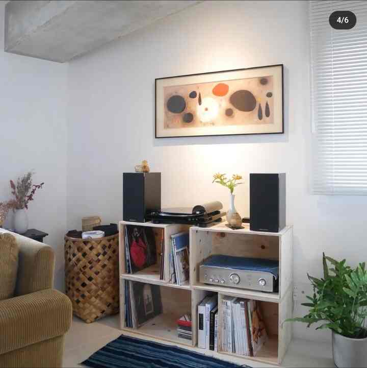 オーディオコーナー🎧️
#レコード #レコード収納 #レコードラック #キューブボックス #レコードボックス #LP #vinyl