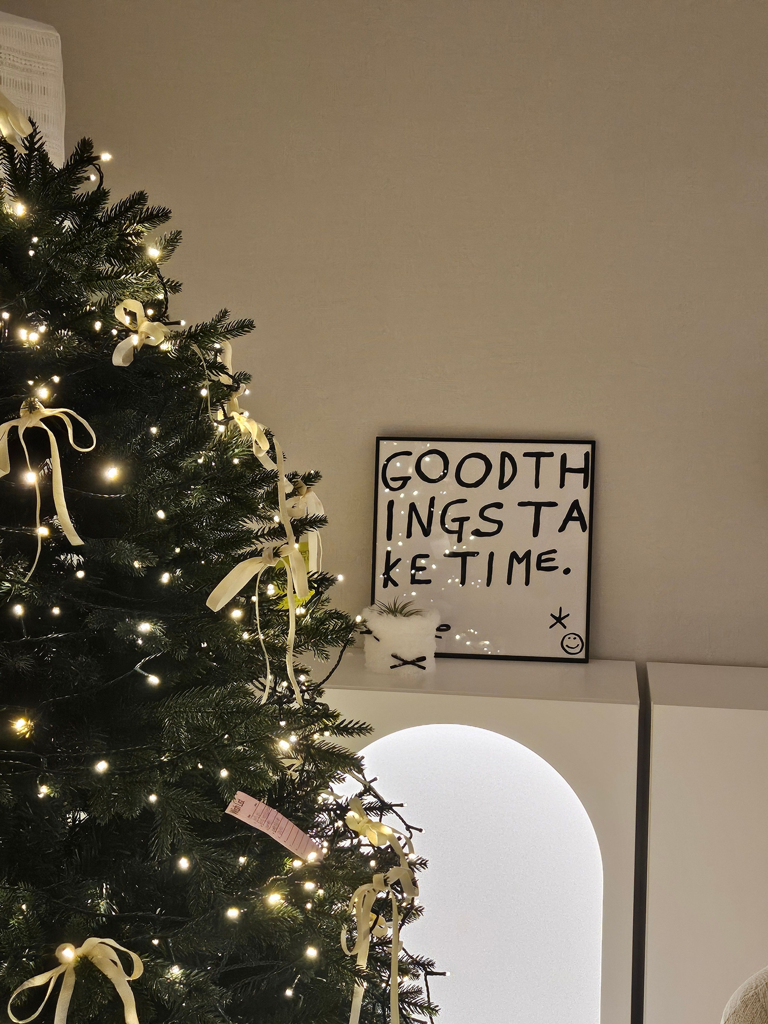 Ribbon Faux-Fur Pot Cover user photo