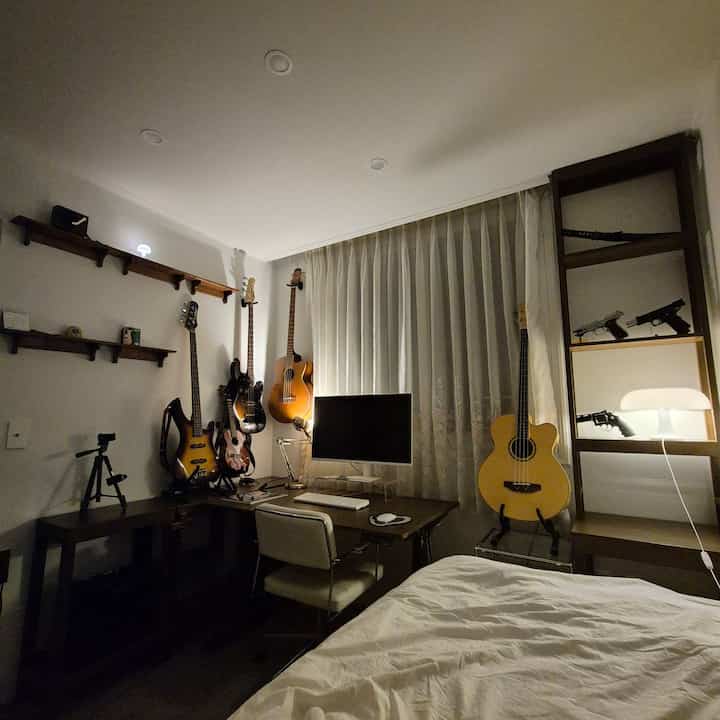 アクリル モニター台を使ったコーディネート 3