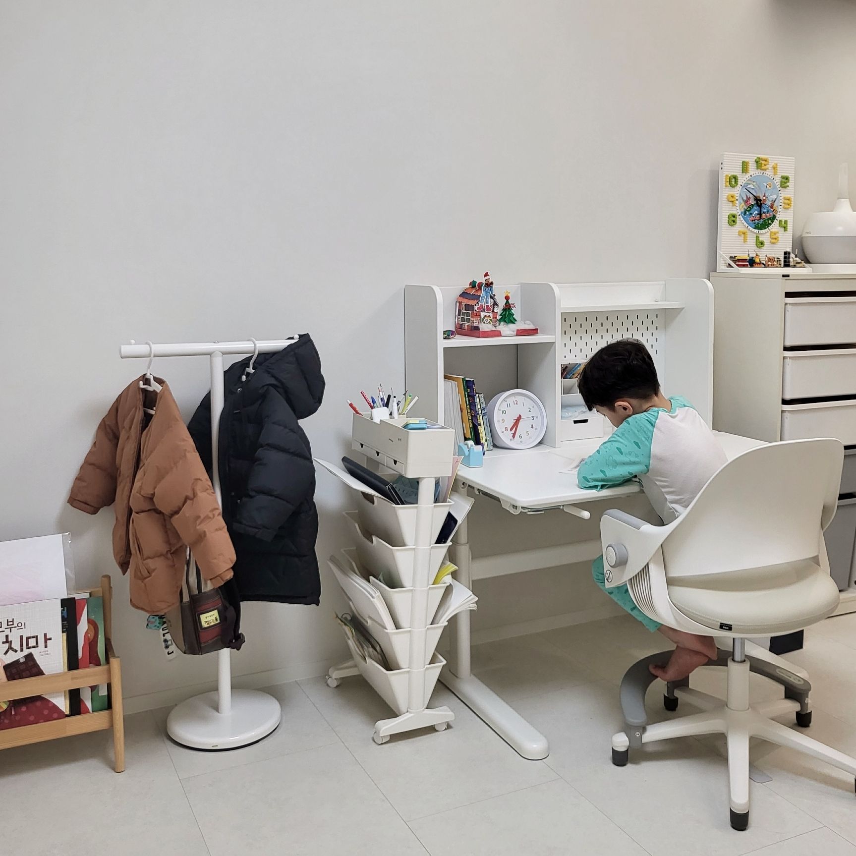 house recipe Vine バッグラック［2色］ シルバー ホワイト スチール