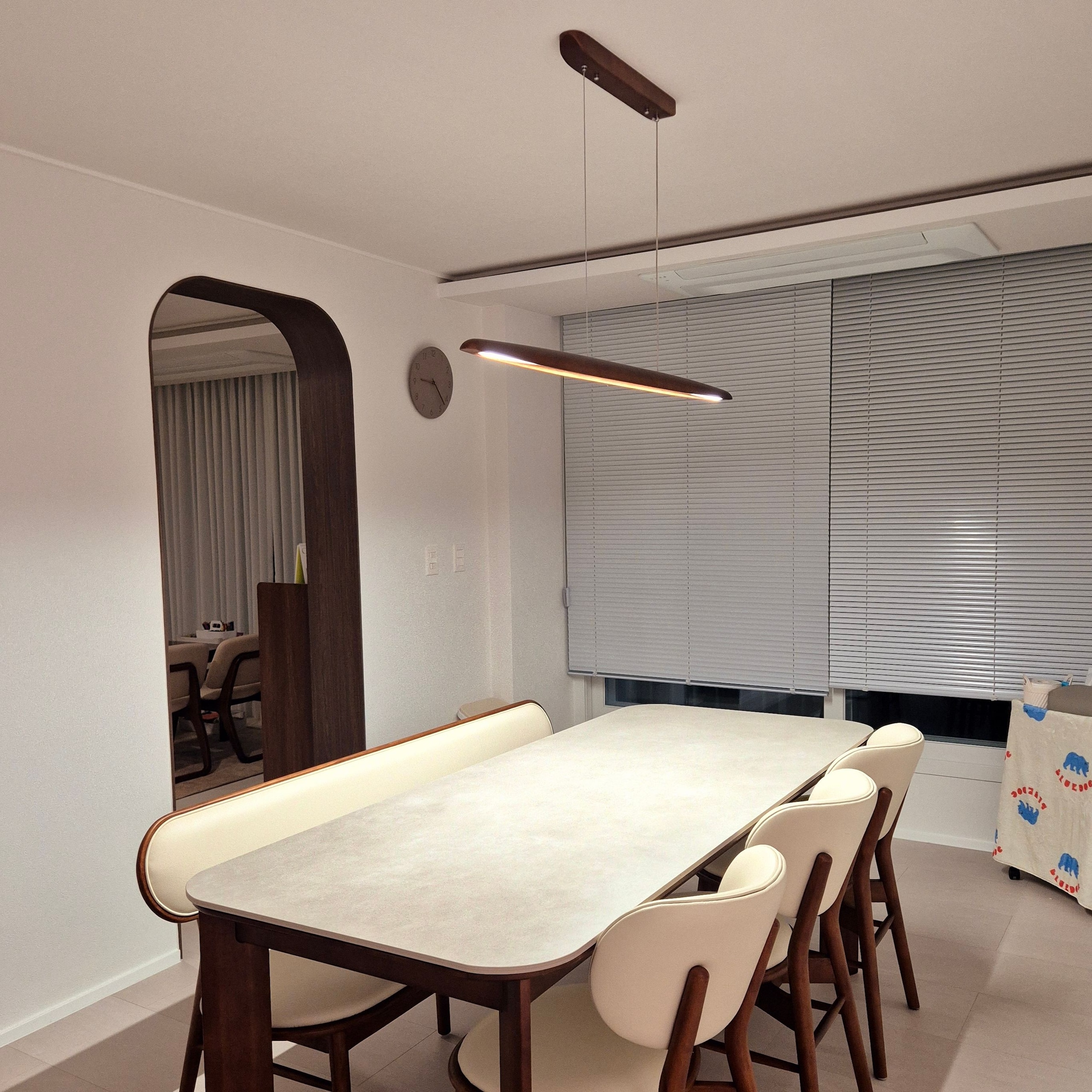 Solid Wood Cushioned Dining Chair user photo