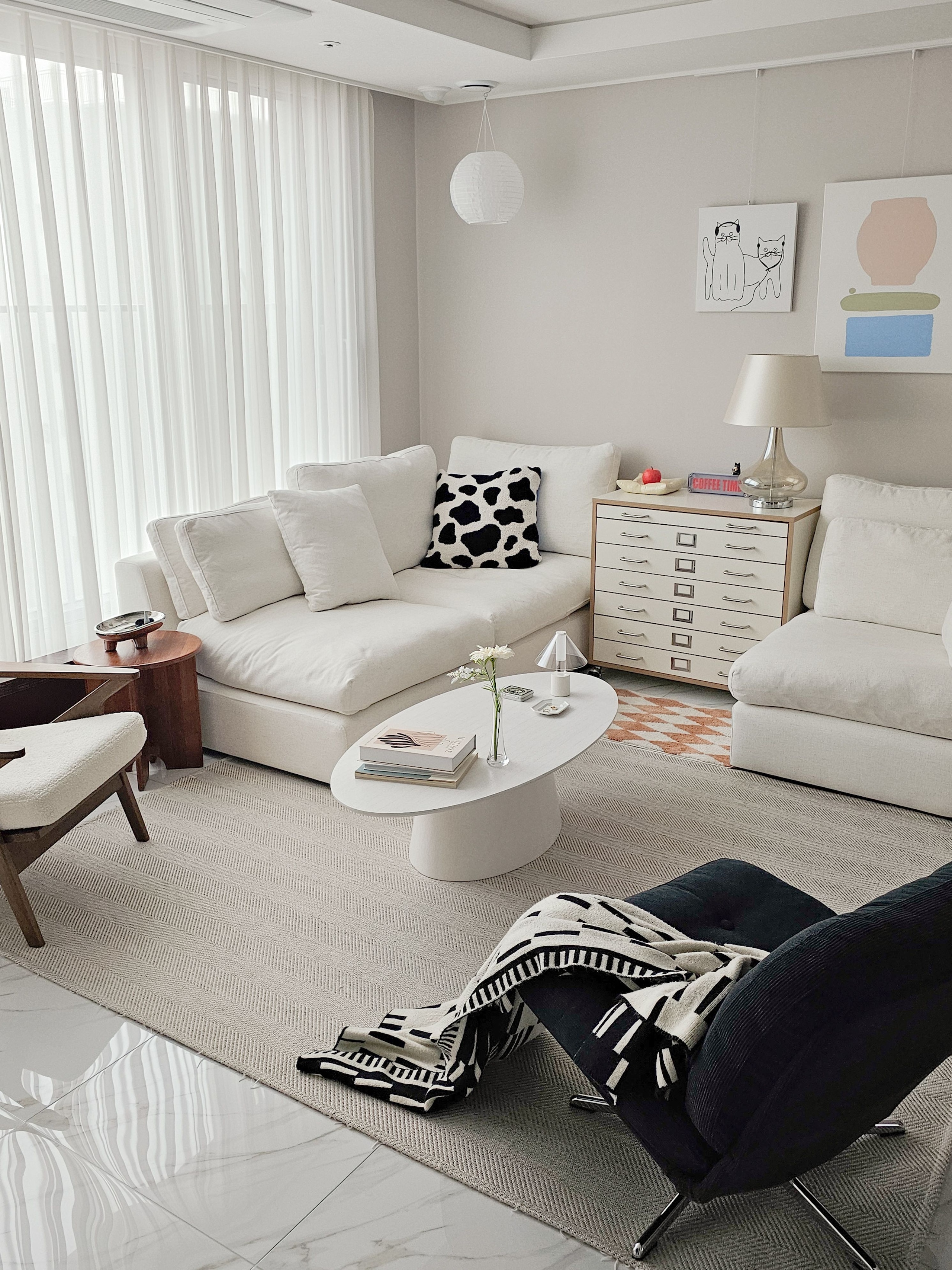 Wood Oval Coffee Table user photo