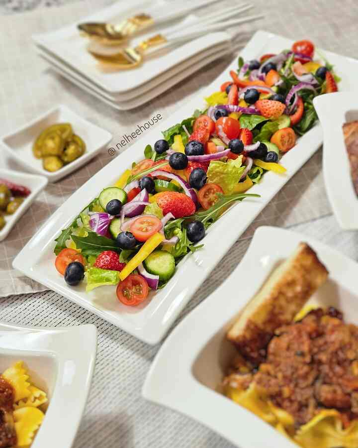 Salad & pasta day 🥗🍝
#VilleroyBoch #newwave #healthyfood #pasta #salad #antipasti #plating #platingshot 