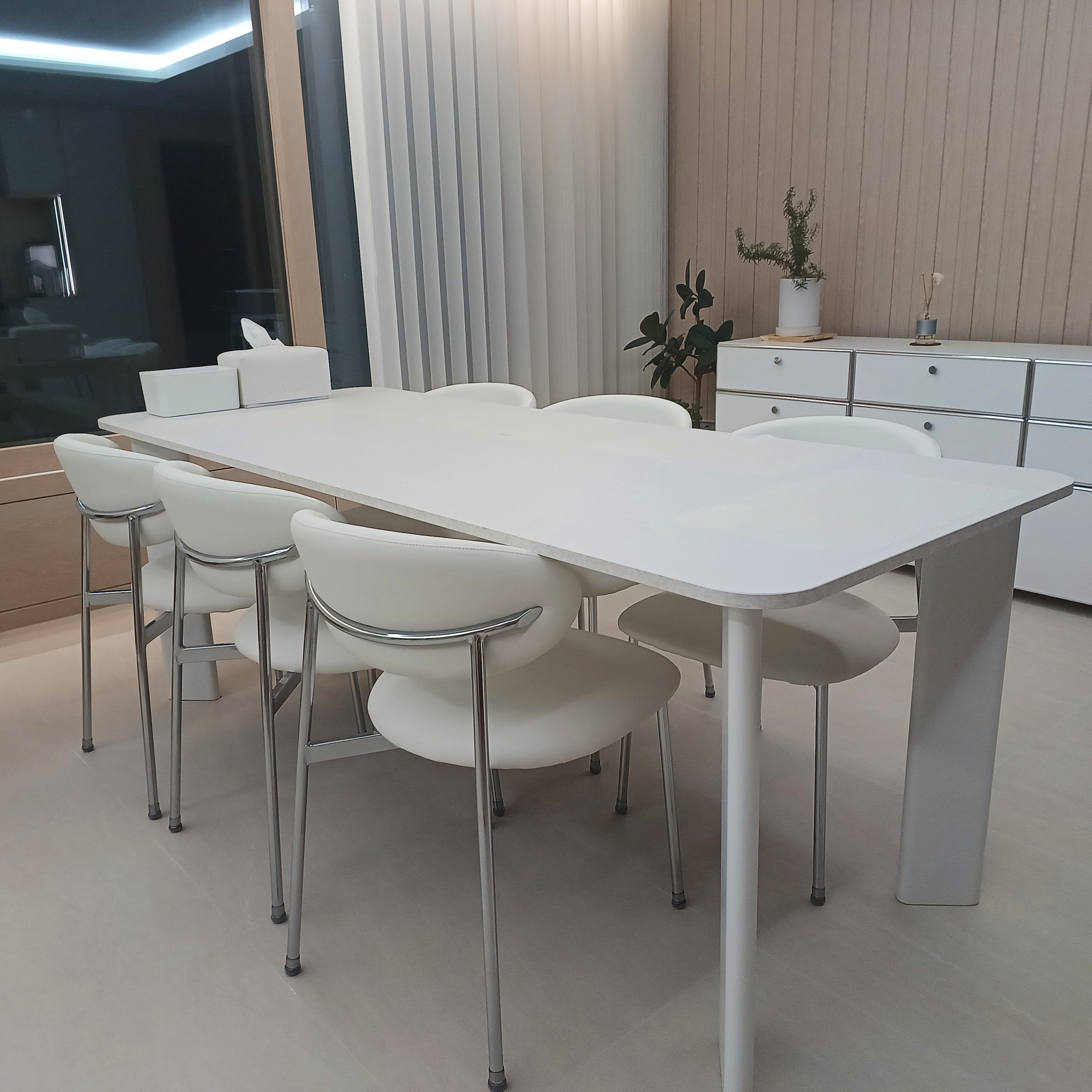 Stone Rectangular Dining Table user photo