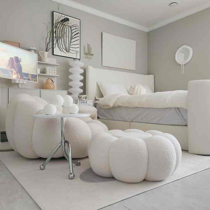 今見ているこの部屋は夫撤収の寝室ですよ🤍

私たちのカップルは、鼻もそばを転がして発車して寝室を別々に使用するのに感謝します。 

夫は背が高い183で大型ですが（私は木の木に蝉のように見えるように大きな男が好きです🤣）

夫の体格にもふんわりとした快適な消えないボボウォームベッド！

ウッドフレームを使用するときは、後ろになるたびに不安になりました。 

ベッドを変えた後は、フットベッドまで高さを追加して、優しく包んでくれる感じだったんです。 

それで、私は少し横になっていました。
ジョギフットベッドに足を上げると横になればとても涼しいです✨️

私が望む素材、高さ感、カラーサイズまですべてオーダーメイド制作が可能なハイクオリティボボで寝室のインテリアを試してみてください 

@bobo_official_ 

＃ボボ＃bobo＃ファブリックベッド＃ブクレベッド＃ヨーロッパ感性＃新婚生活＃ホワイトインテリア＃コジムード＃コージーホーム＃北欧感性＃寝室＃ホームスタイリング＃ベッドルーム