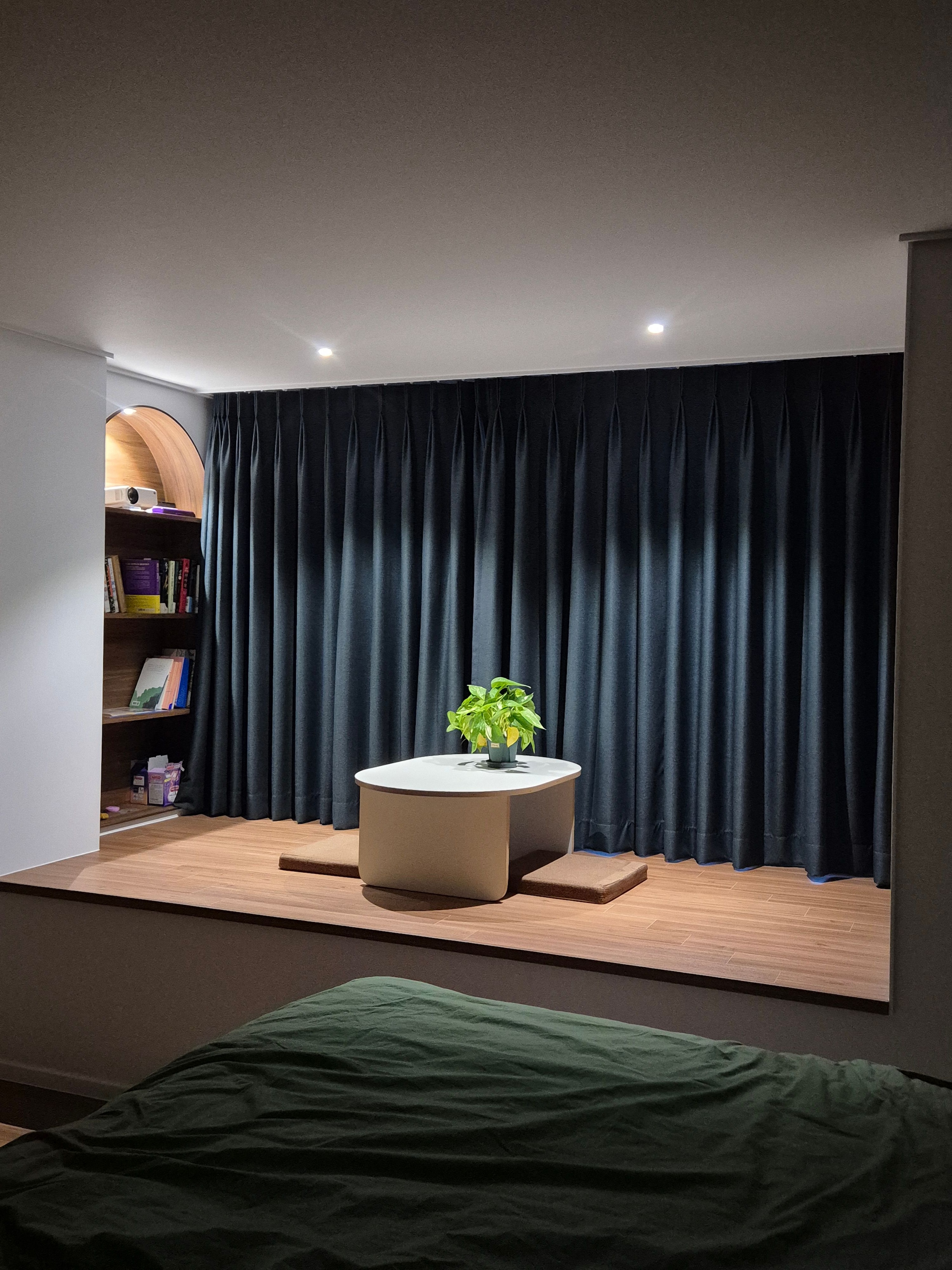 White Solid Wood Coffee Table user photo