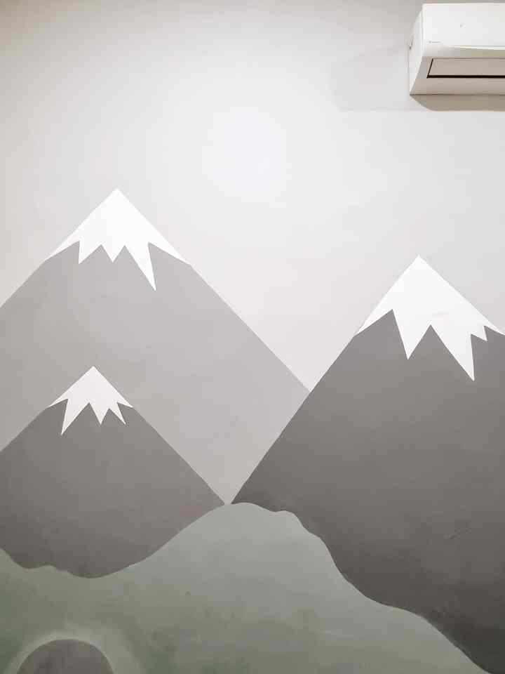 Inspirasi kamar anak. Kamar X² (Xavier & Xander) dg disain sederhana dan mural hasil karya sendiri 💙 #kidsbedroom #kidbedroom #kamaranak #muralkamaranak #desainkamaranak #inspirasikamaranak #kidbedroominspo 