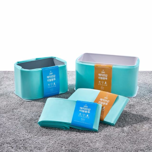 매직캔 호환 리필봉투 무향 280 20개