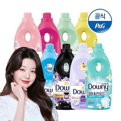 다우니 섬유유연제 1L 6개