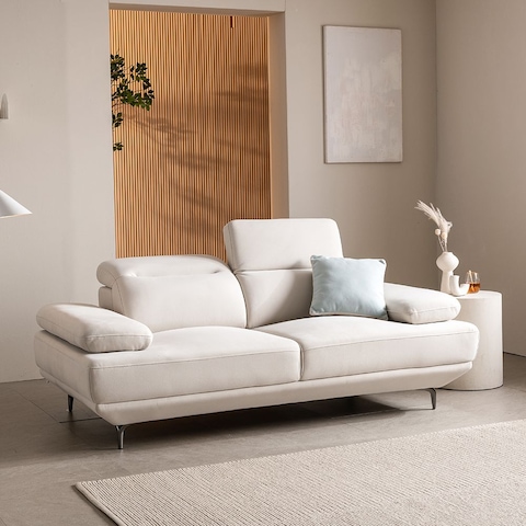 젠 아쿠아텍스 패브릭 3인용 소파