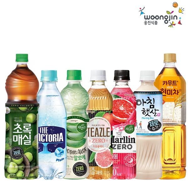 웅진식품 더 빅토리아 탄산수/탄산음료 500mL*20+20개(21종 중 택2) 외 골라담기