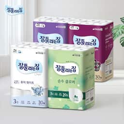 잘풀리는집 잘풀리는집 도톰한 3겹 화장지 모음전
