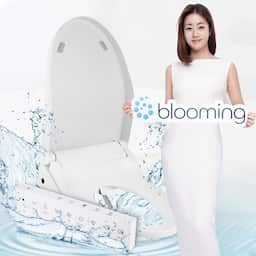 블루밍비데 블루밍 IPX7 조작부 방수 특허받은 자동 안심세척 노즐 필터가 필요없는 비데 외