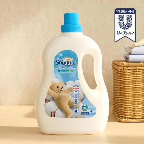 스너글 초고농축 섬유유연제 4L+2.6L