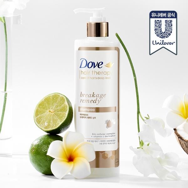 도브 헤어테라피 샴푸 380ml 2개