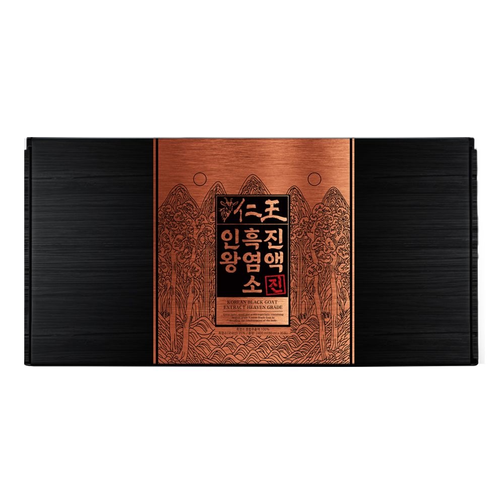 인왕흑염소 인왕 흑염소진액 진 80ml30포 (1박스) - 30포+체험2포