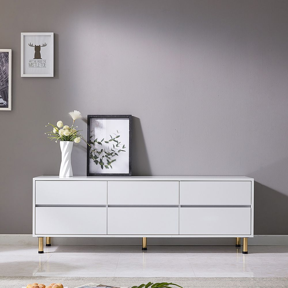 아트랙 샤인 1200 1500 1800 2단 거실장 TV다이 6colors - 02_샤인-1500 2단 거실장_01_화이트/화이트 