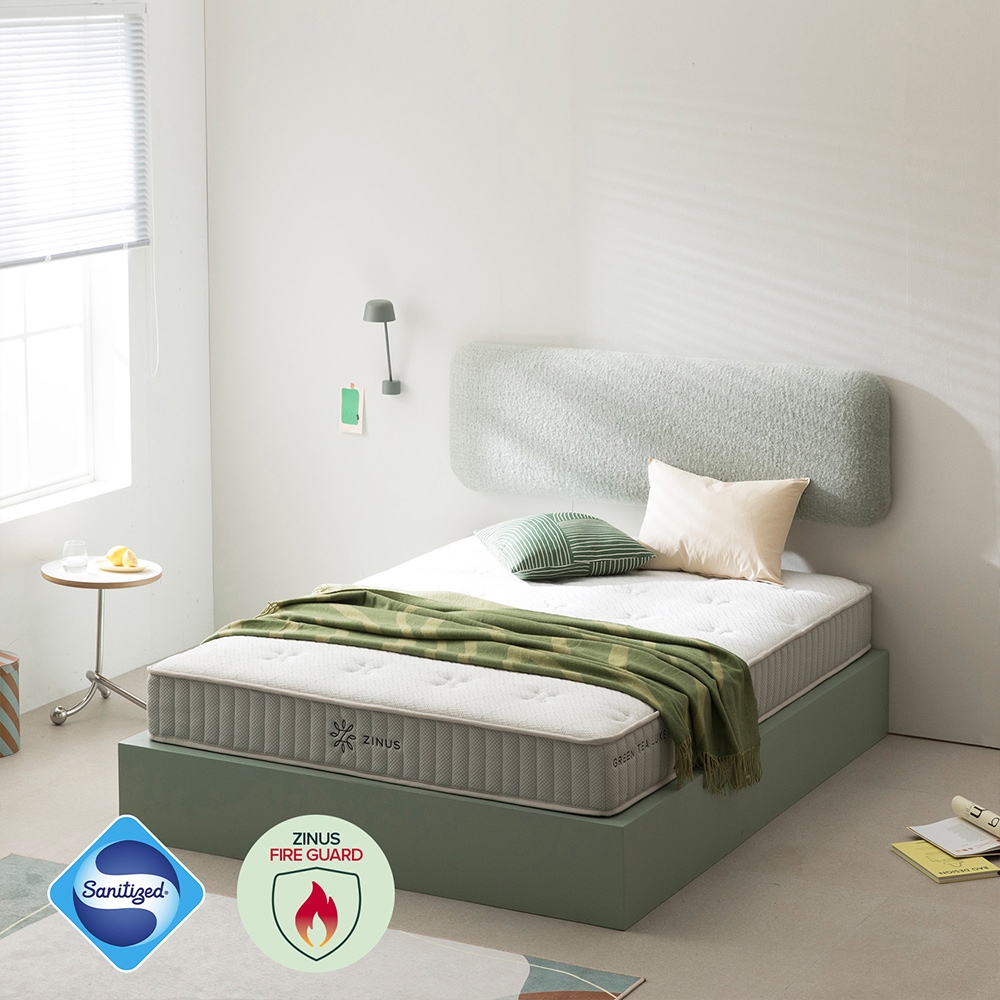 지누스 그린티 럭스S 스프링 침대 매트리스 25cm (SS/Q) - _퀸 